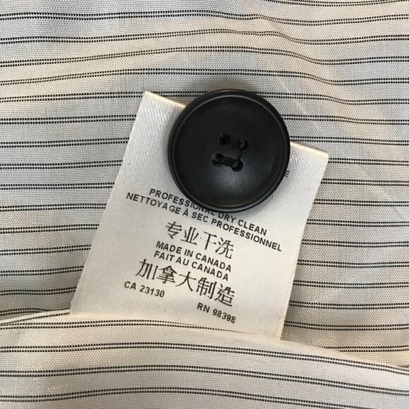 Judith & Charles Black One Button 96% Wool Blazer Size 2 - Picture 9 of 9